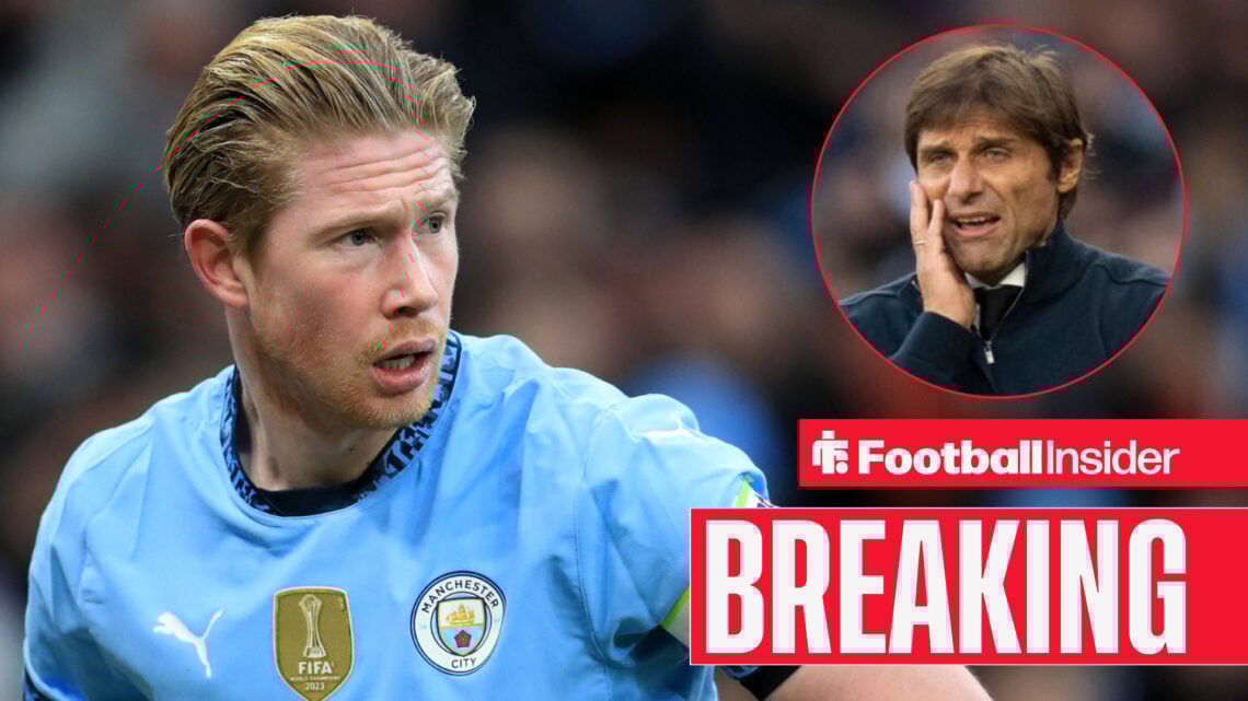 Kevin De Bruyne Antonio Conte, Man City Napoli