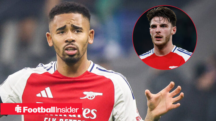 Declan Rice Arsenal Gabriel Jesus