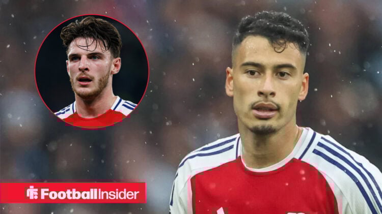 Declan Rice Gabriel Martinelli Arsenal