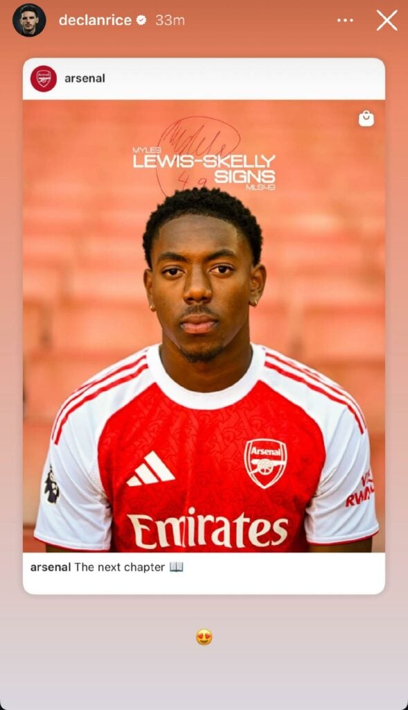 Declan Rice Instagram