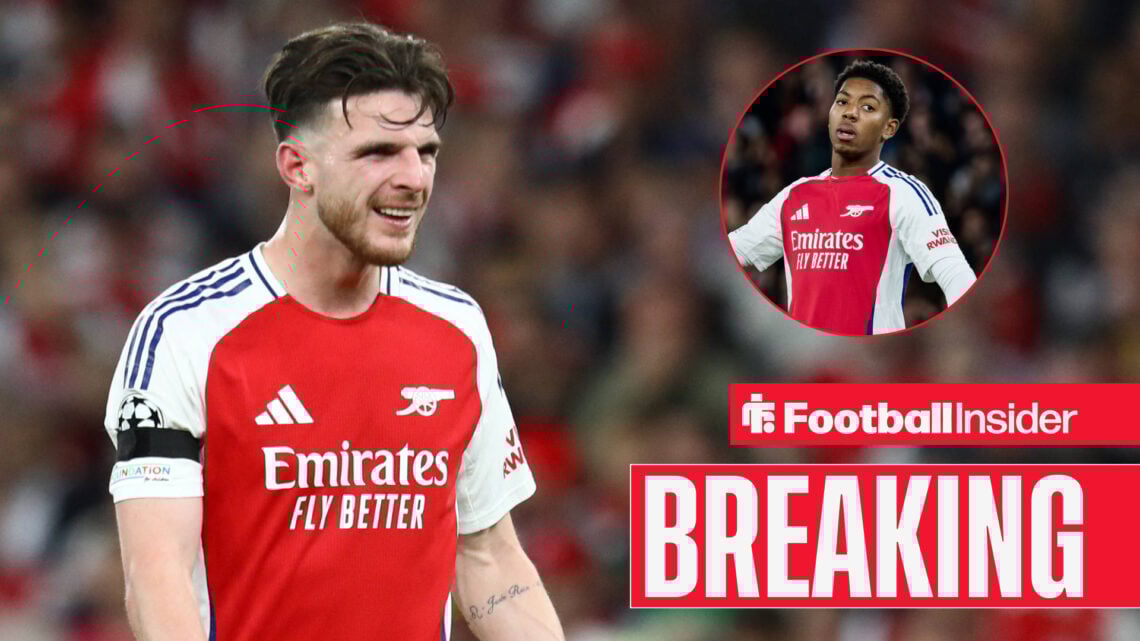 Declan Rice, Myles Lewis-Skelly, Arsenal