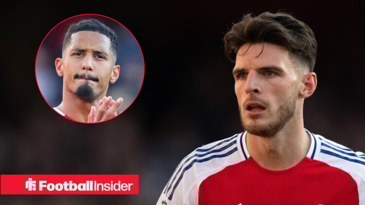 Declan Rice William Saliba