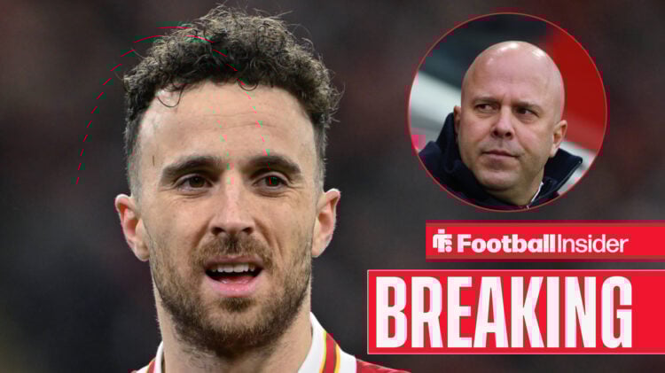 Diogo Jota Arne Slot Liverpool