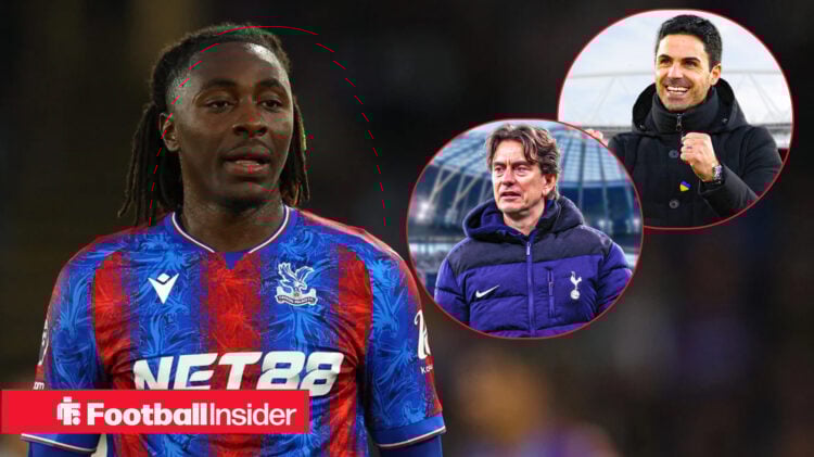 Arsenal Crystal Palace Tottenham Eze Arteta Frank