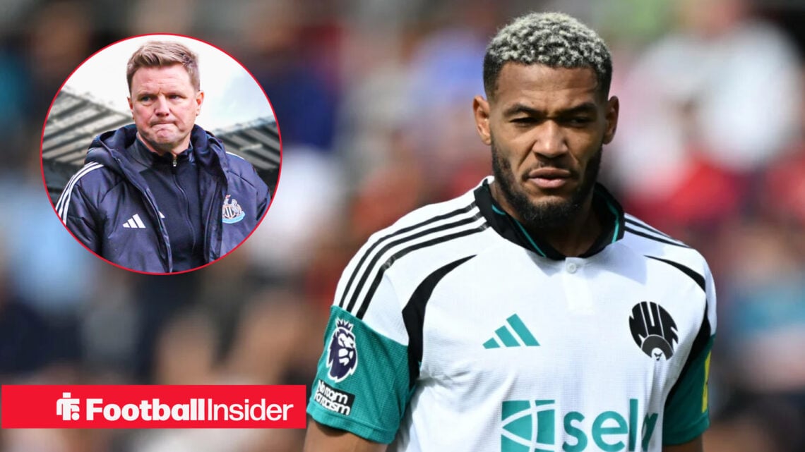 Eddie Howe Joelinton Newcastle