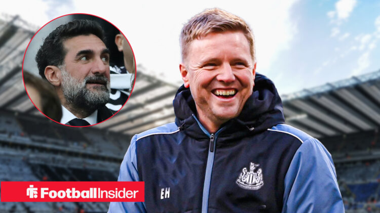 Eddie Howe Yasir Al-Rumayyan Newcastle United