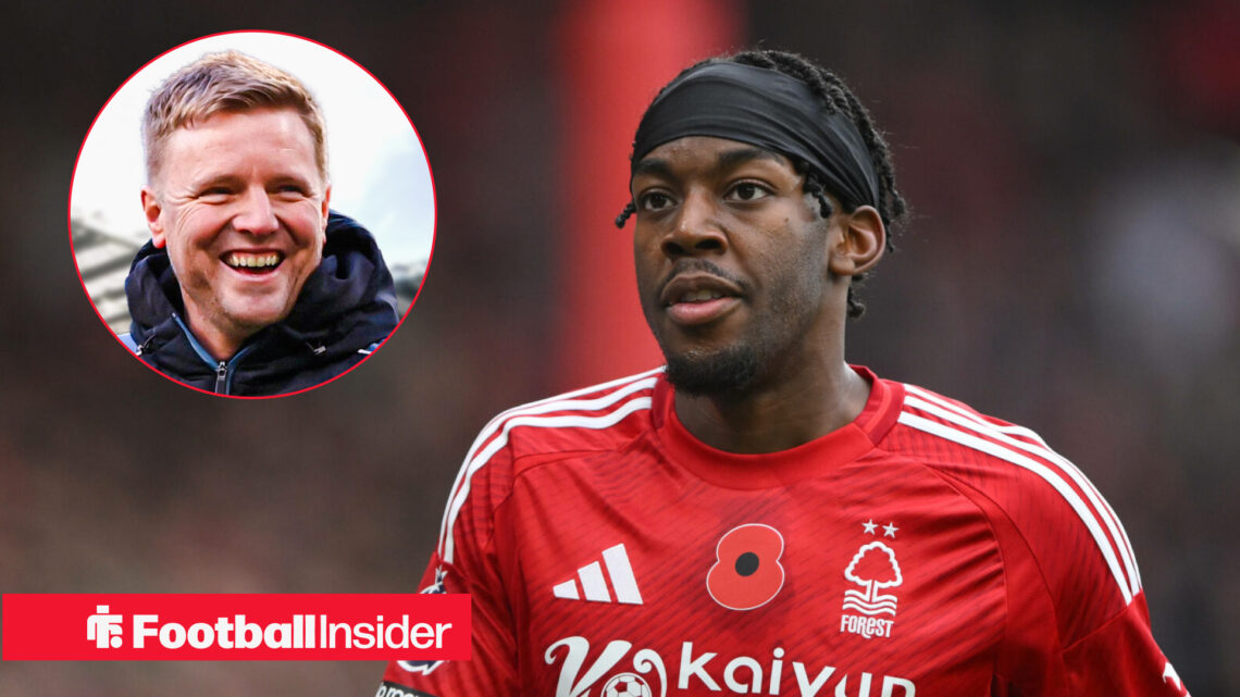 Eddie Howe, Anthony Elanga, Nottingham Forest