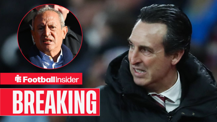 Nassef Sawiris Unai Emery, Aston Villa