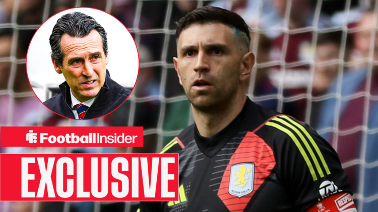Emiliano Martinez Unai Emery Aston Villa