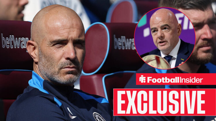 Enzo Maresca, Gianni Infantino, Chelsea