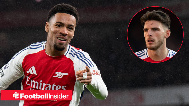 Ethan Nwaneri Declan Rice Arsenal