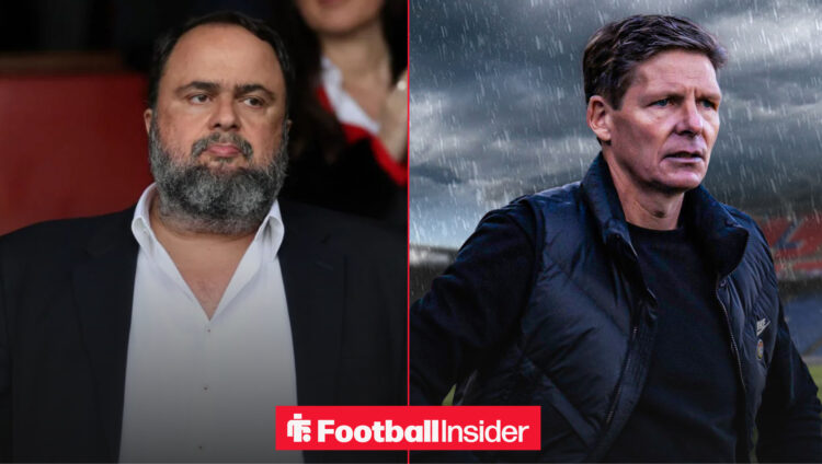 Evangelos Marinakis Oliver Glasner Crystal Palace Nottingham Forest