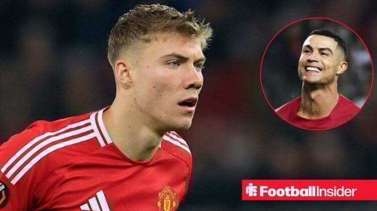 Rasmus Hojlund, Cristiano Ronaldo