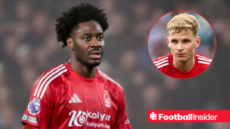 Ola Aina Zach Abbott Nottingham Forest