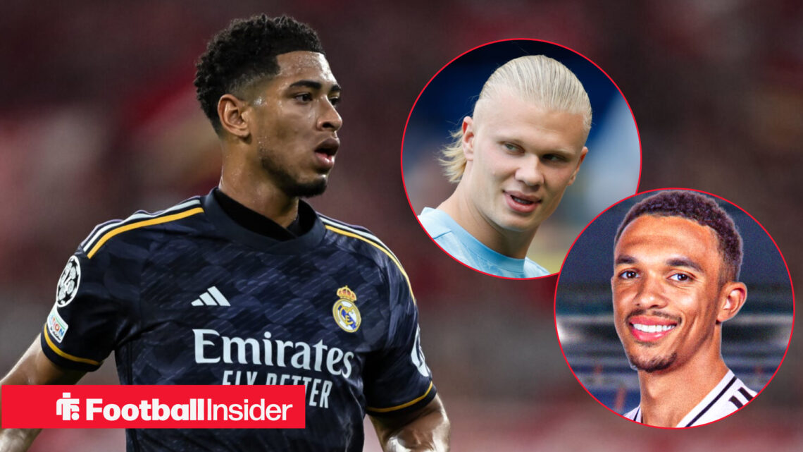 Jude Bellingham Erling Haaland Trent Alexander-Arnold