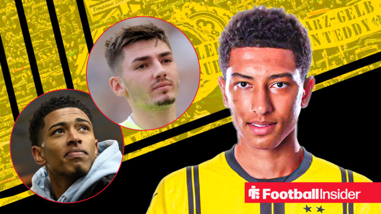 Jude Bellingham Billy Gilmour Jobe Bellingham