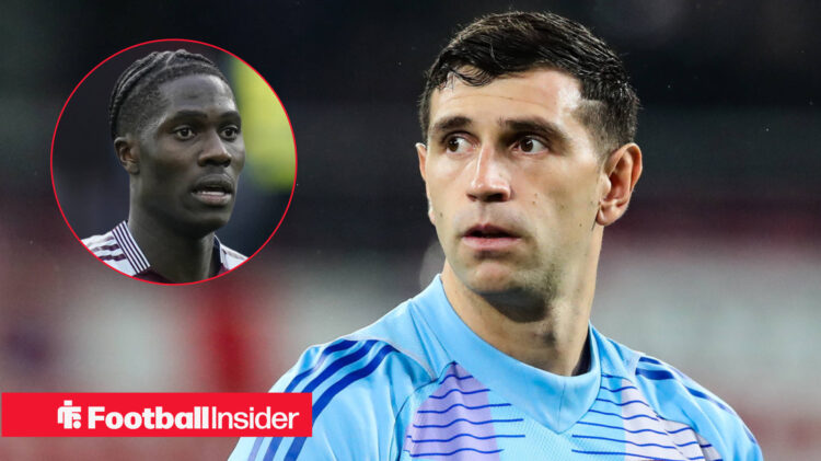 Emi Martinez Amadou Onana Aston Villa