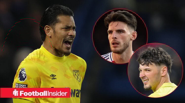 Alphonse Areola Declan Rice James Trafford