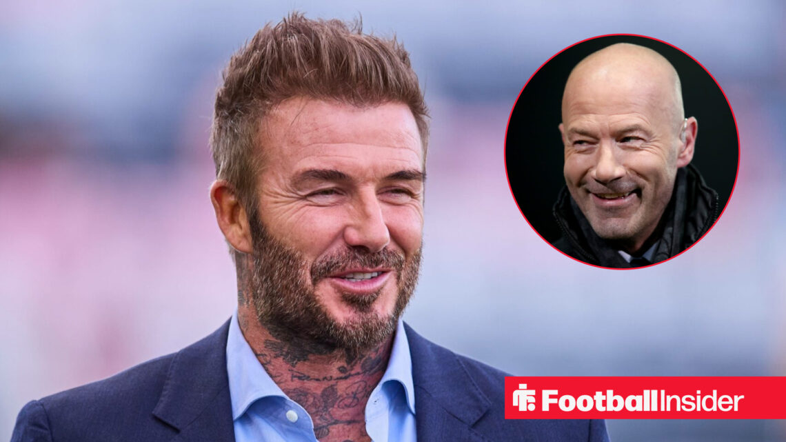 David Beckham Alan Shearer