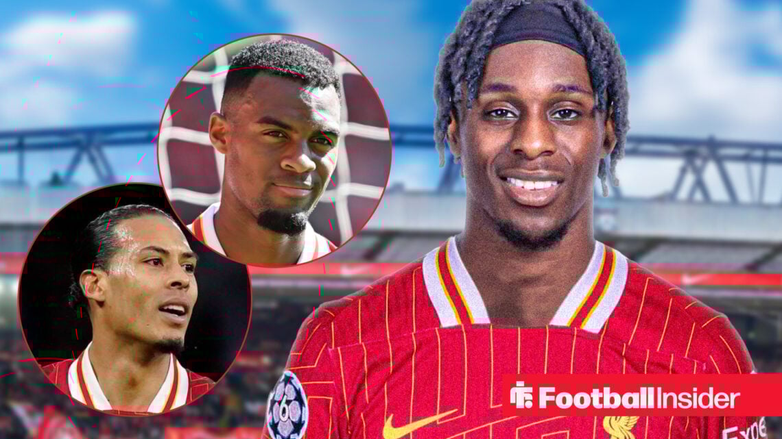 Virgil van Dijk Ryan Gravenberch Jeremie Frimpong Liverpool