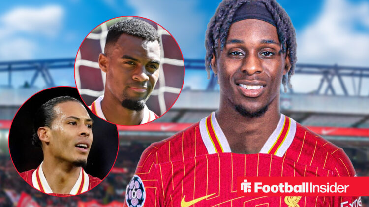 Virgil van Dijk Ryan Gravenberch Jeremie Frimpong Liverpool