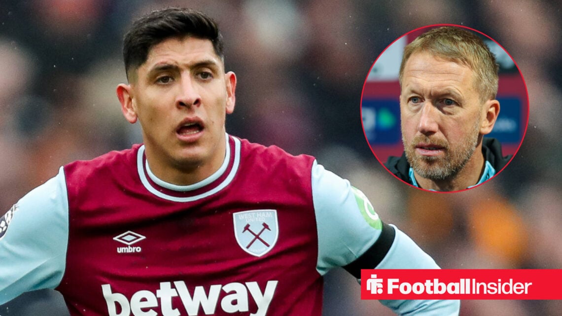 Edson Alvarez Graham Potter West Ham