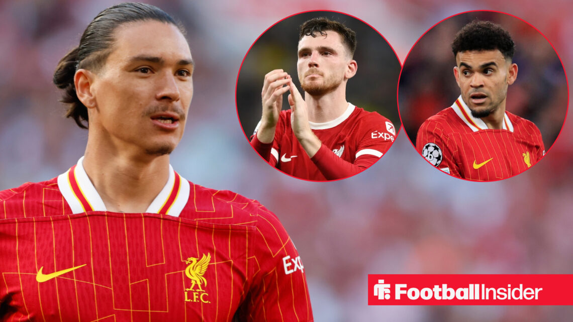 Darwin Nunez, Andy Robertson, Luis Diaz