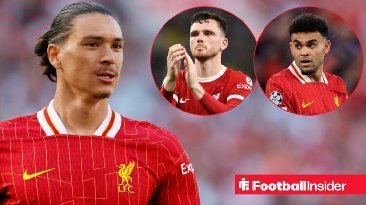 Darwin Nunez, Andy Robertson, Luis Diaz