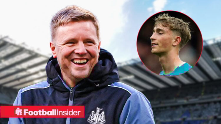Eddie Howe Dean Huijsen Newcastle