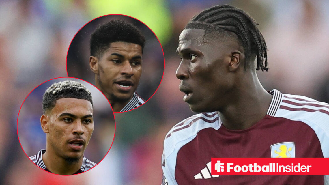 Morgan Rogers Marcus Rashford Amadou Onana