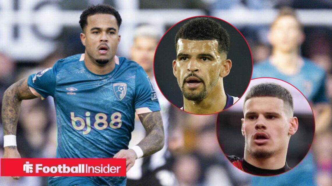Justin Kluivert Dominic Solanke Milos Kerkez