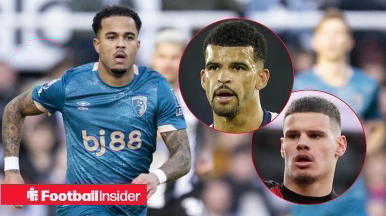 Justin Kluivert Dominic Solanke Milos Kerkez