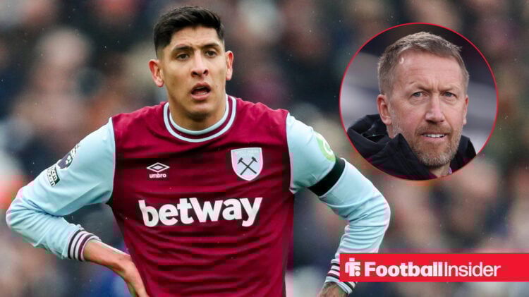 Edson Alvarez Graham Potter West Ham United