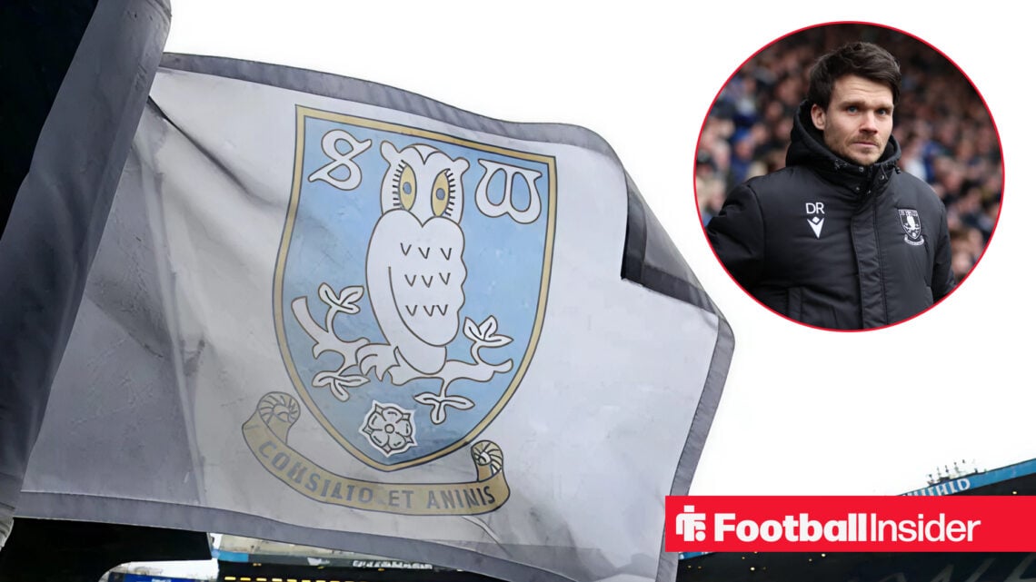 Sheffield Wednesday corner flag, Danny Rohl