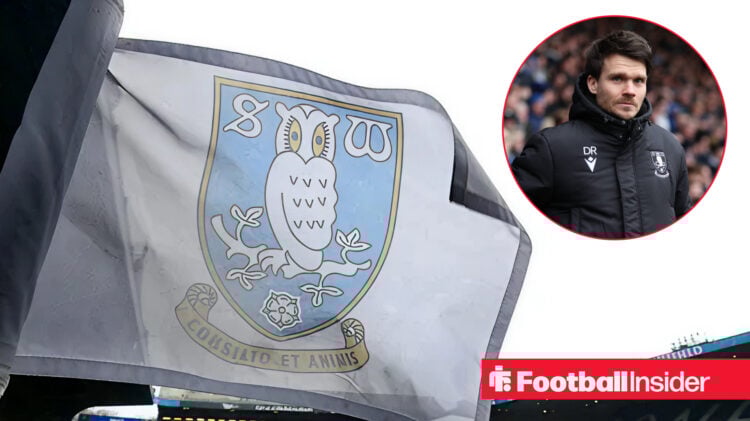 Sheffield Wednesday corner flag, Danny Rohl