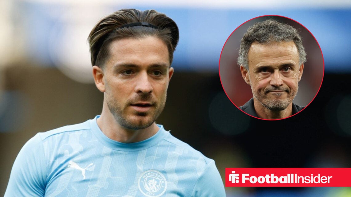 Jack Grealish Luis Enrique Manchester City