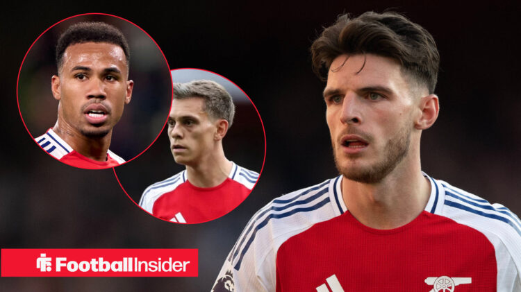 Gabriel Magalhaes Leandro Trossard Declan Rice