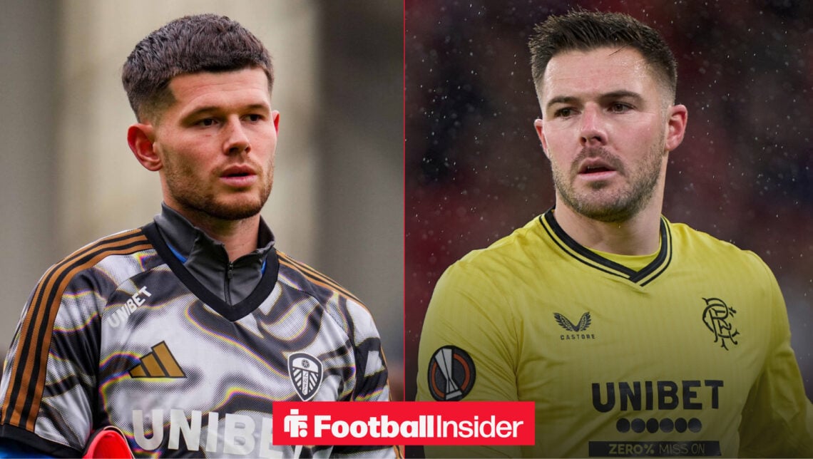 Illan Meslier Jack Butland Leeds United Rangers