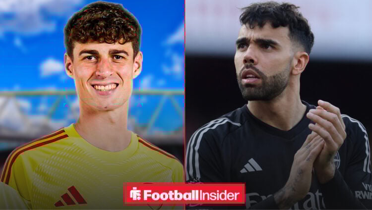Kepa Arrizabalaga David Raya Arsenal