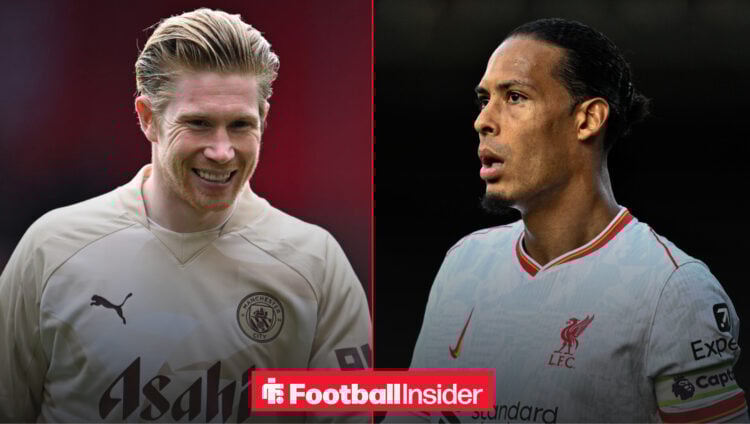 Kevin De Bruyne Virgil van Dijk Liverpool