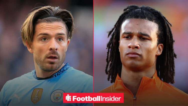 Jack Grealish Nathan Ake Manchester City
