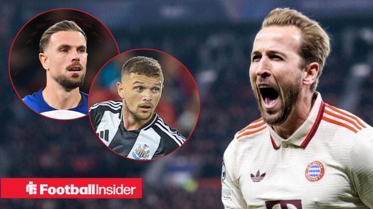 Kieran Trippier Jordan Henderson Harry Kane