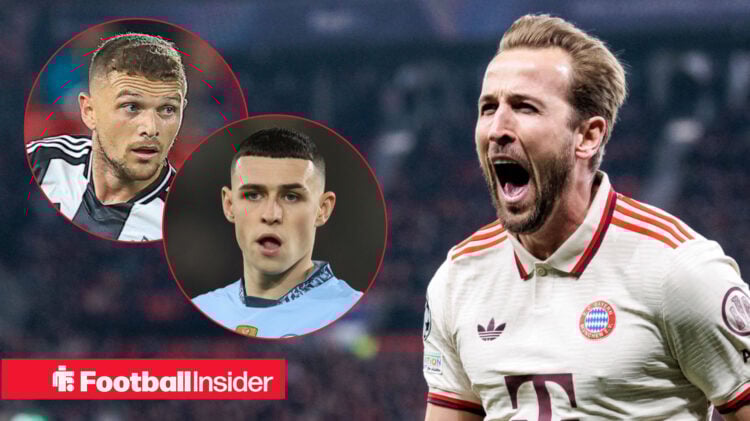 Harry Kane Phil Foden Kieran Trippier