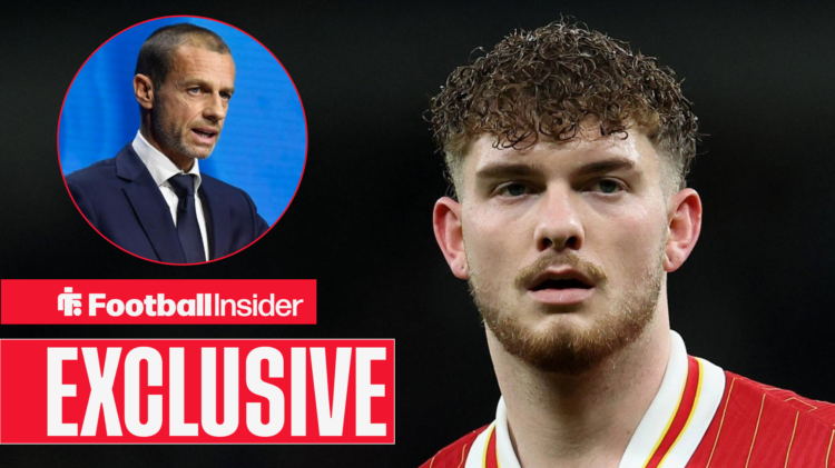 Harvey Elliott, Aleksander Čeferin, Liverpool