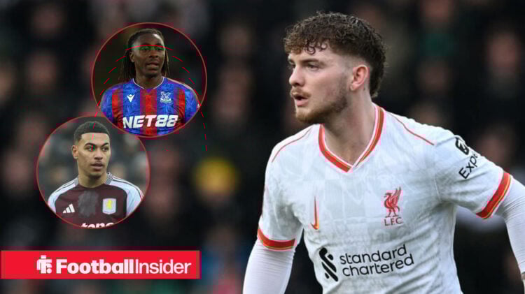 Harvey Elliott, Morgan Rogers, Eberechi Eze, Liverpool