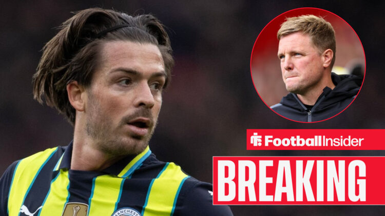 Jack Grealish Eddie Howe, Man City Newcastle