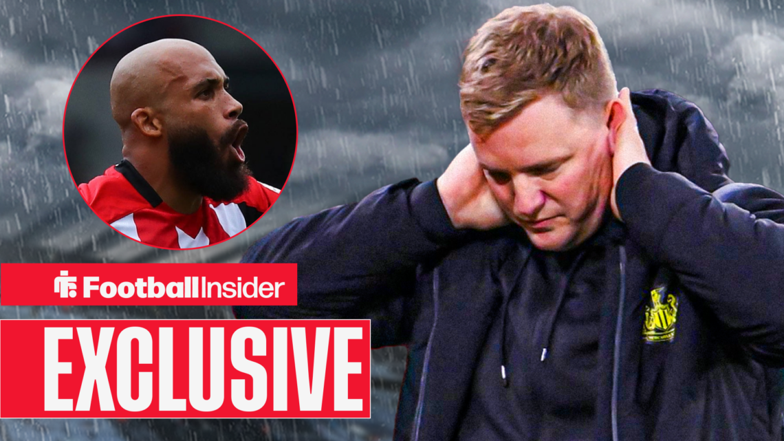 Eddie Howe Bryan Mbeumo, Newcastle Brentford