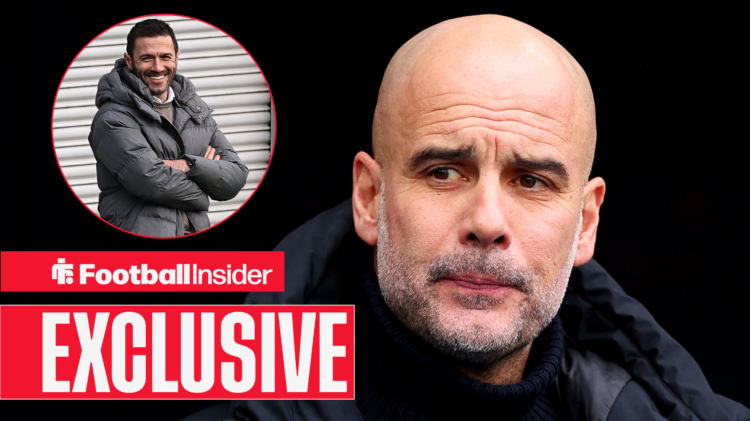 Hugo Viana Pep Guardiola Man City