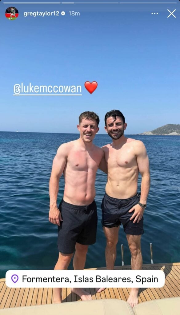Greg Taylor, Luke McCowan