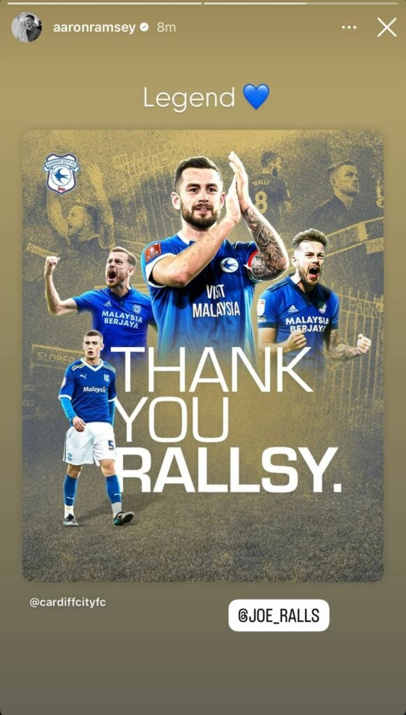 Aaron Ramsey, Joe Ralls, Cardiff